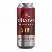 Пиво O'Hara's Irish Red NITRO, can  / Охарас Айриш Ред НИТРО ж\б 0,44