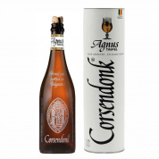 Пиво Corsendonk Agnus Tripel gift tube / Корсендонк Агнус Трипл в подарочном тубусе 0,75