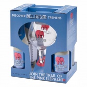 Пиво Delirium Tremens gift pack / Пивной подарочный набор Делириум Тременс (4*0,33)