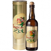 Пиво Brugse Zot Blond gift tube / Брюгге Зот Блонд в подарочном тубусе 0,75