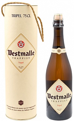 Westmalle Trappist Tripel gift tube